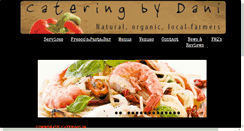 Desktop Screenshot of cateringbydani.com